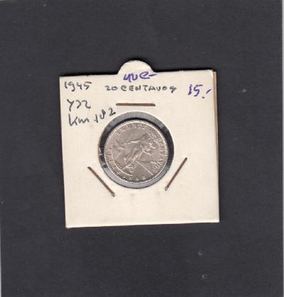 Beschrijving: 20 Centavos  